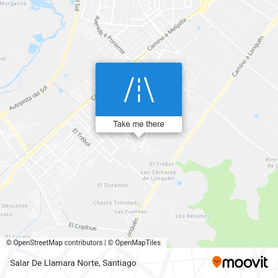 Mapa de Salar De Llamara Norte