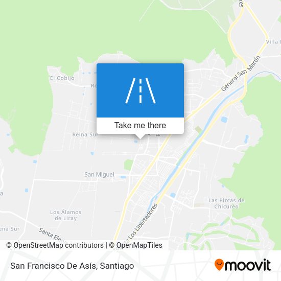 Mapa de San Francisco De Asís