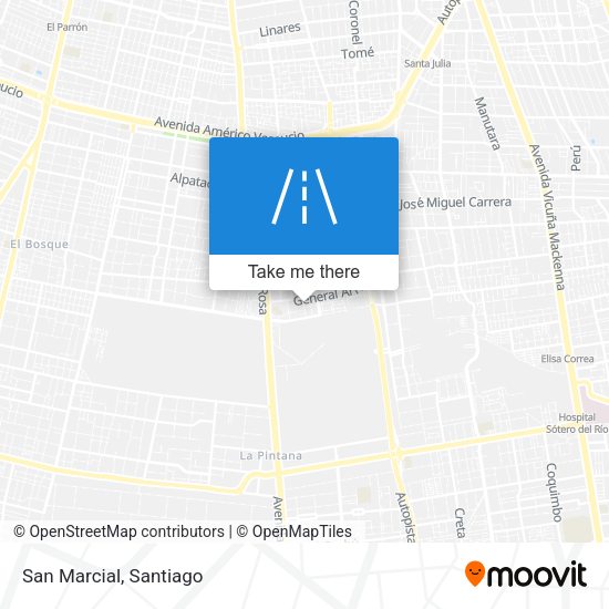 Mapa de San Marcial