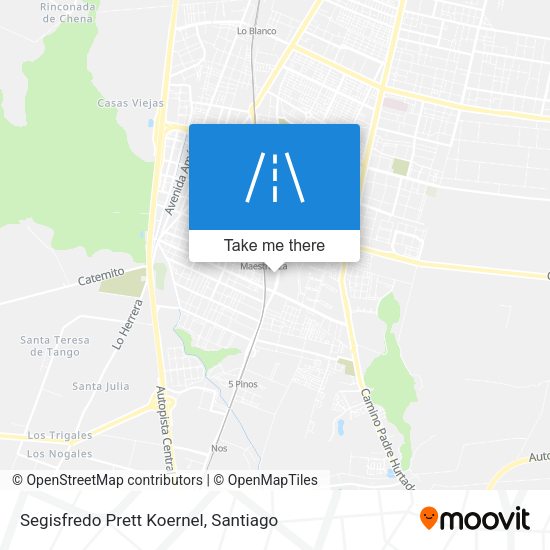 Segisfredo Prett Koernel map