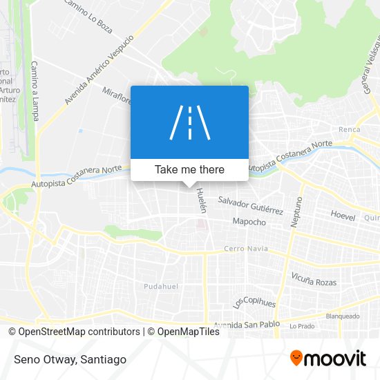 Mapa de Seno Otway