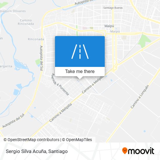 Sergio Silva Acuña map