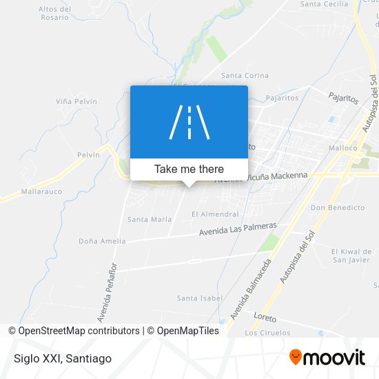 Mapa de Siglo XXI