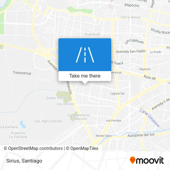 Sirius map