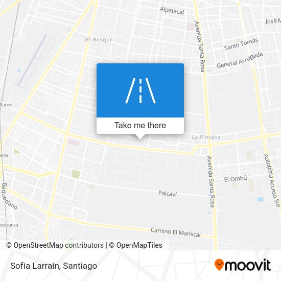 Sofía Larraín map