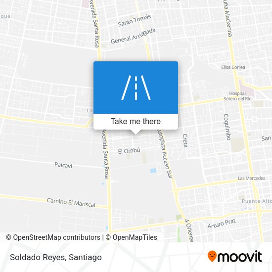 Mapa de Soldado Reyes