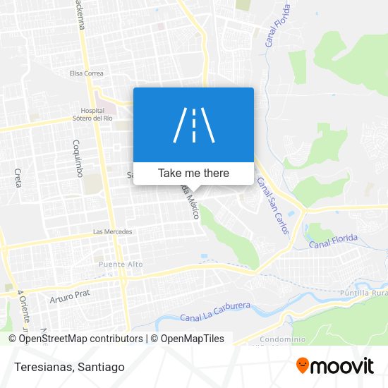 Mapa de Teresianas