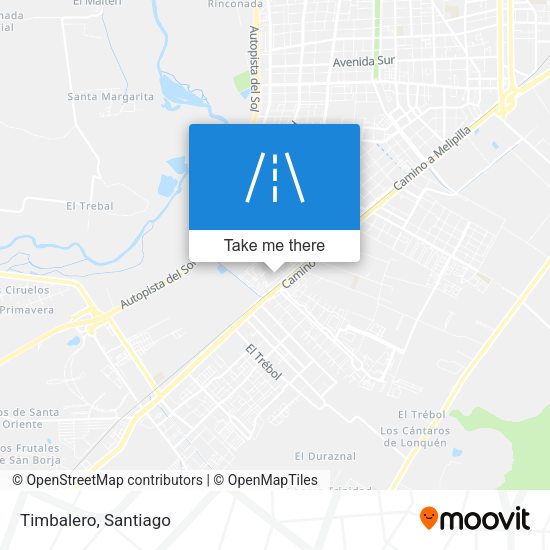 Mapa de Timbalero