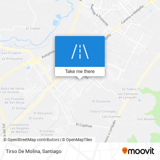 Tirso De Molina map