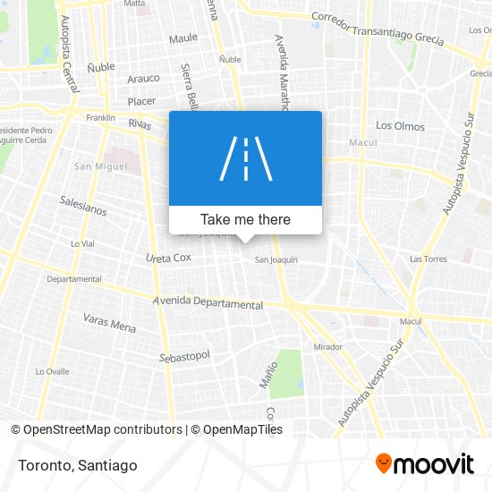 Toronto map