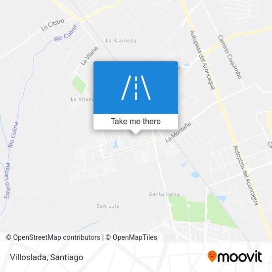 Mapa de Villoslada