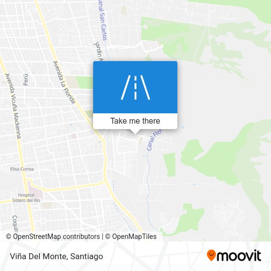 Mapa de Viña Del Monte