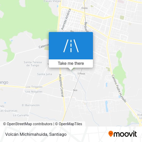 Volcán Michimahuida map