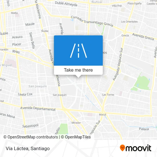Vía Láctea map