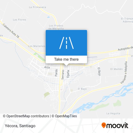 Mapa de Yécora