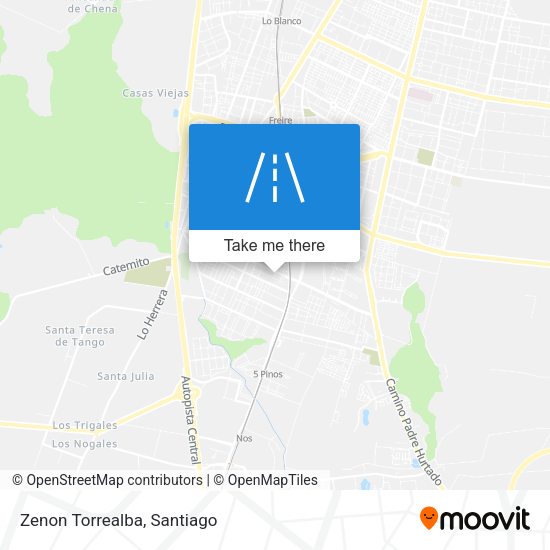 Mapa de Zenon Torrealba