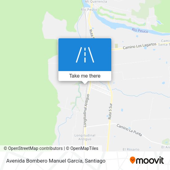 Mapa de Avenida Bombero Manuel García