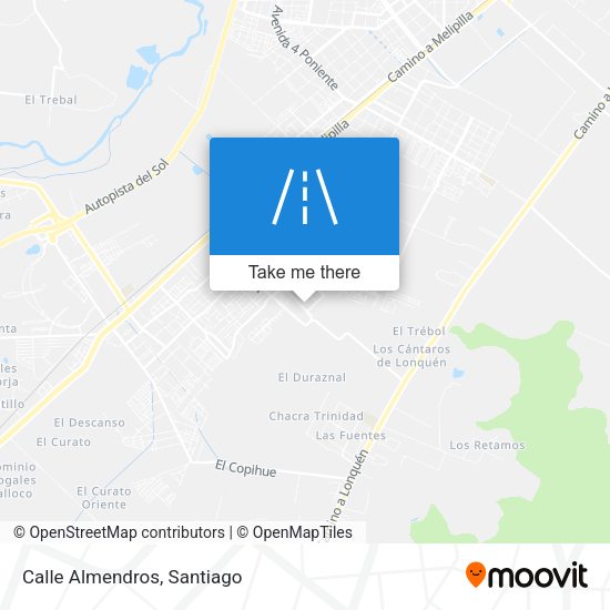 Mapa de Calle Almendros