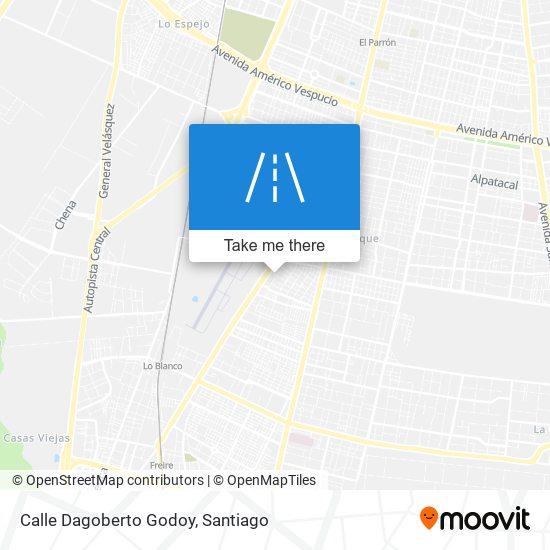Calle Dagoberto Godoy map