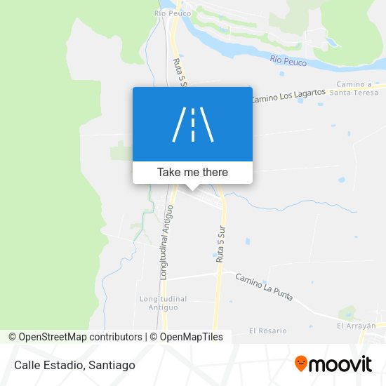 Mapa de Calle Estadio