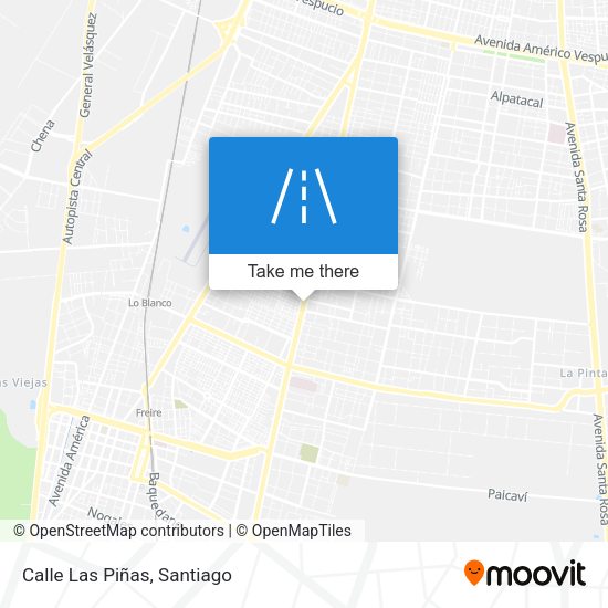 Calle Las Piñas map