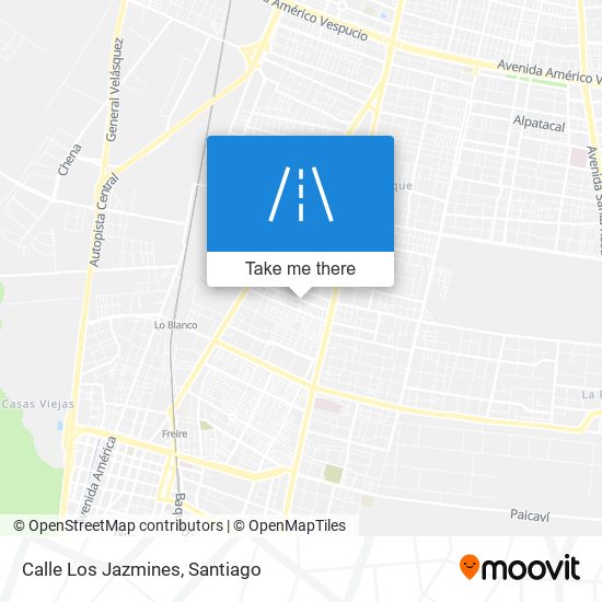 Calle Los Jazmines map