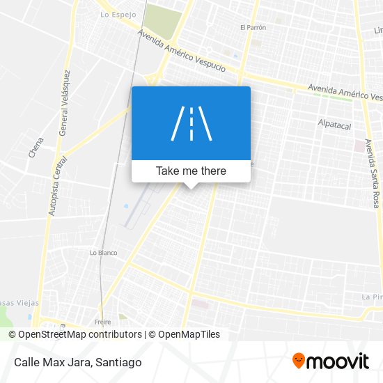 Calle Max Jara map