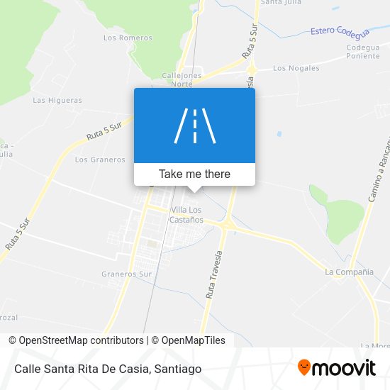 Calle Santa Rita De Casia map