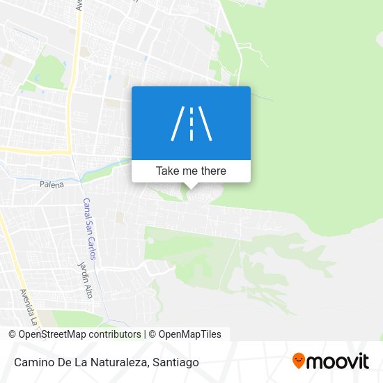 Camino De La Naturaleza map