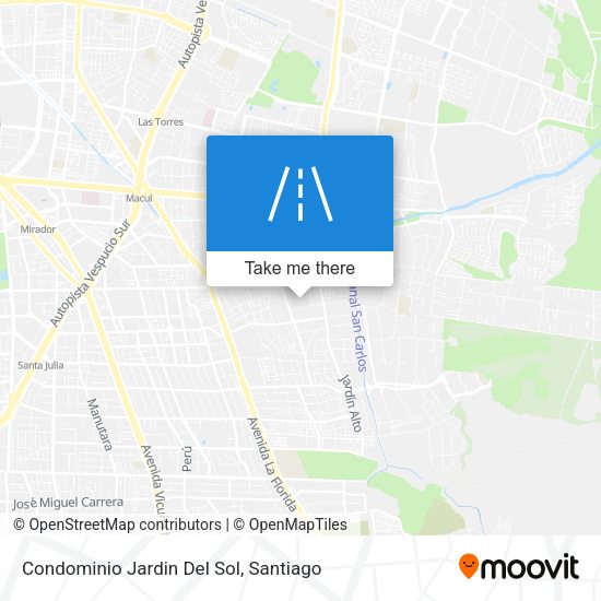 Condominio Jardin Del Sol map