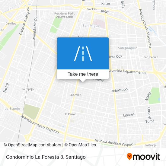 Mapa de Condominio La Foresta 3