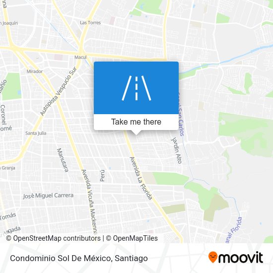 Mapa de Condominio Sol De México