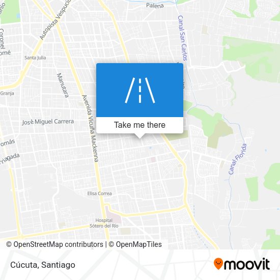 Mapa de Cúcuta