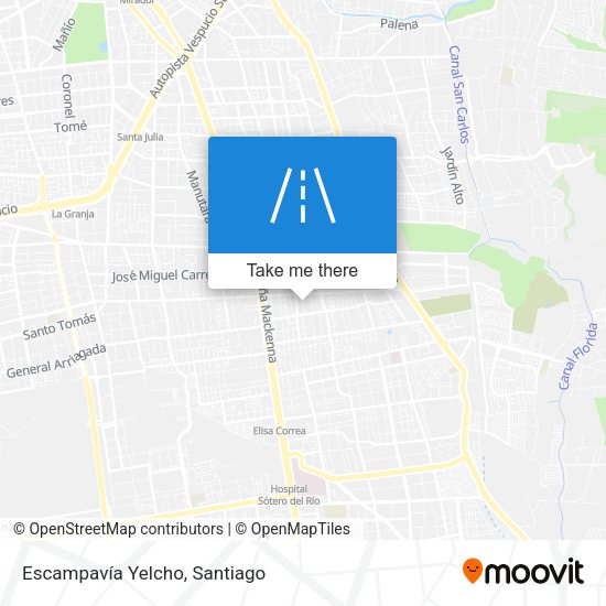 Escampavía Yelcho map