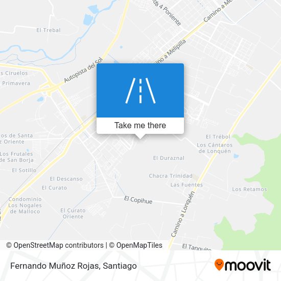 Mapa de Fernando Muñoz Rojas