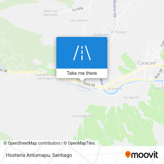 Hostería Antumapu map
