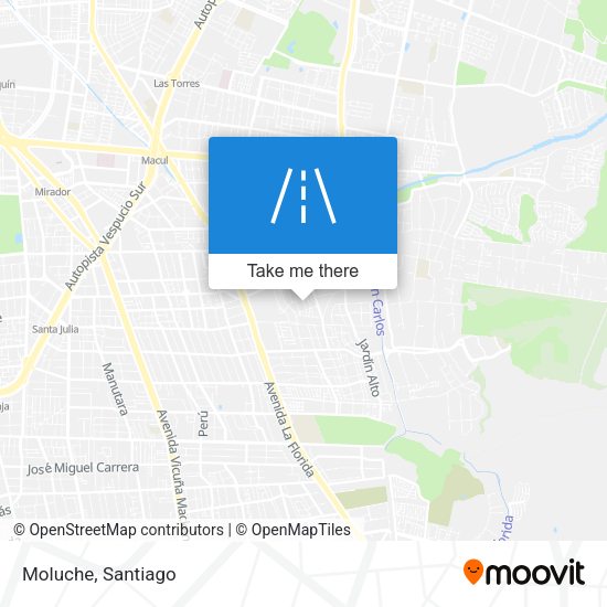Mapa de Moluche
