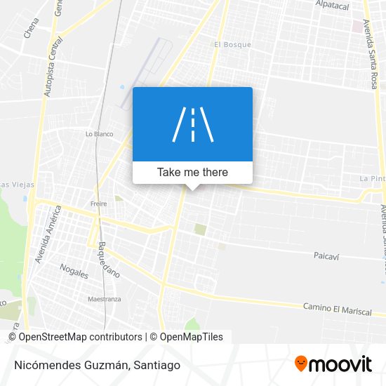 Nicómendes Guzmán map