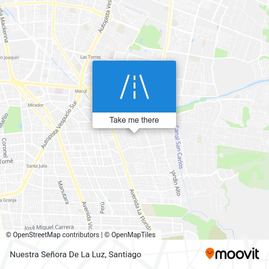 Nuestra Señora De La Luz map