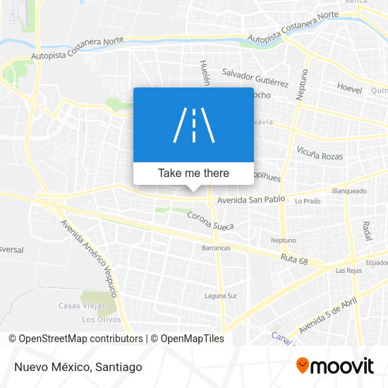 Mapa de Nuevo México