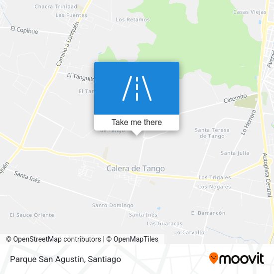 Mapa de Parque San Agustín