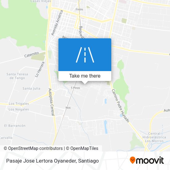 Pasaje Jose Lertora Oyaneder map