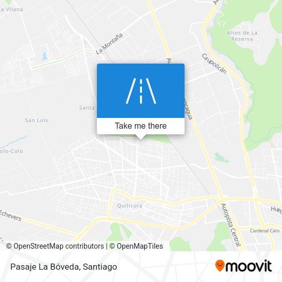 Pasaje La Bóveda map