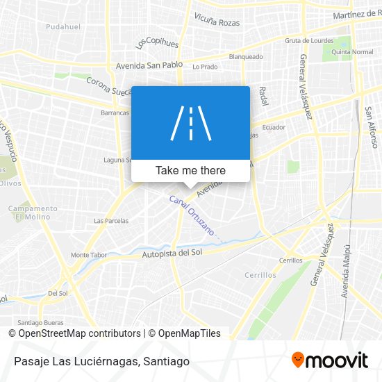 Pasaje Las Luciérnagas map