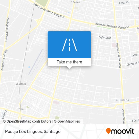 Pasaje Los Lingues map