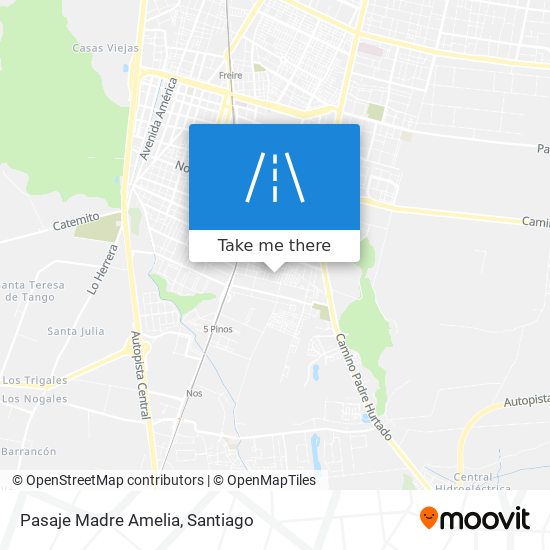 Mapa de Pasaje Madre Amelia