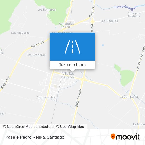 Mapa de Pasaje Pedro Reska