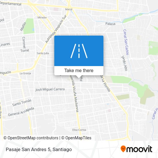 Mapa de Pasaje San Andres 5