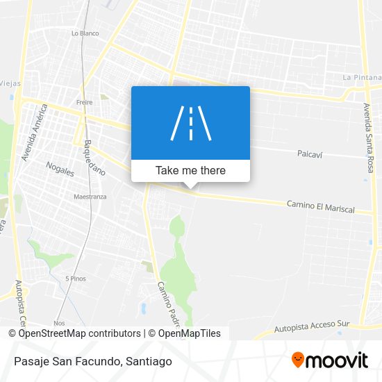 Mapa de Pasaje San Facundo
