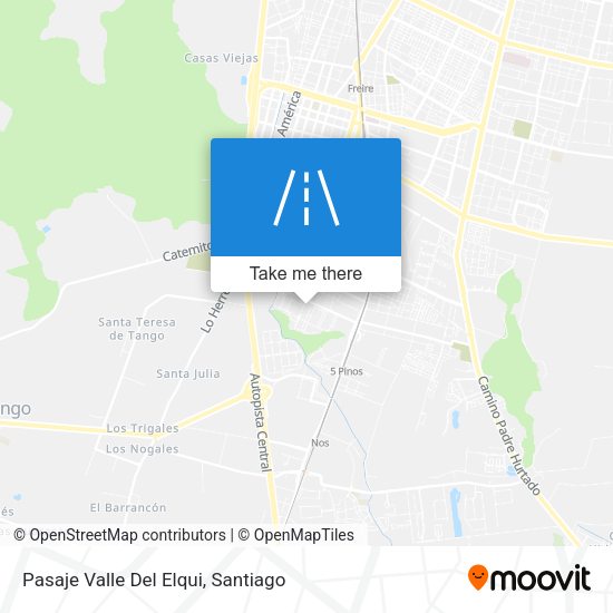 Mapa de Pasaje Valle Del Elqui